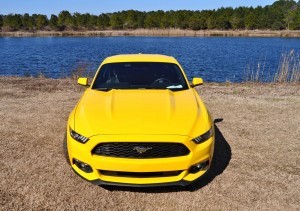 2015 Ford Mustang EcoBoost in Triple Yellow 129