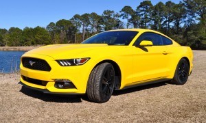 2015 Ford Mustang EcoBoost in Triple Yellow 13