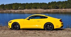 2015 Ford Mustang EcoBoost in Triple Yellow 133