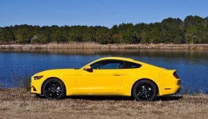 2015 Ford Mustang EcoBoost in Triple Yellow 134