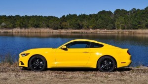 2015 Ford Mustang EcoBoost in Triple Yellow 135