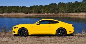 2015 Ford Mustang EcoBoost in Triple Yellow 136