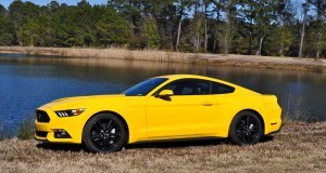 2015 Ford Mustang EcoBoost in Triple Yellow 137