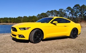 2015 Ford Mustang EcoBoost in Triple Yellow 14