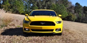 2015 Ford Mustang EcoBoost in Triple Yellow 142