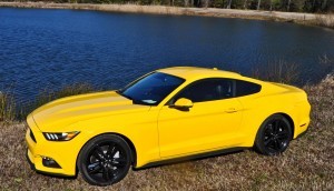 2015 Ford Mustang EcoBoost in Triple Yellow 148