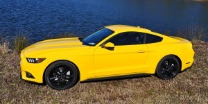 2015 Ford Mustang EcoBoost in Triple Yellow 149