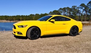 2015 Ford Mustang EcoBoost in Triple Yellow 15