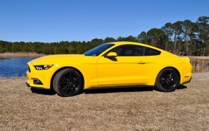 2015 Ford Mustang EcoBoost in Triple Yellow 16