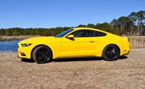 2015 Ford Mustang EcoBoost in Triple Yellow 17