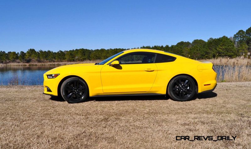 2015 Ford Mustang EcoBoost in Triple Yellow 19