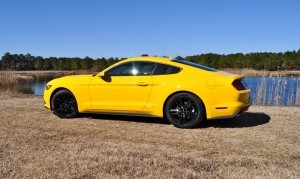 2015 Ford Mustang EcoBoost in Triple Yellow 22