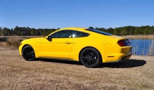 2015 Ford Mustang EcoBoost in Triple Yellow 23