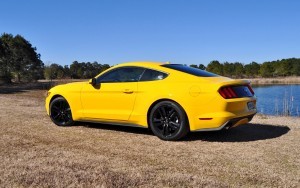 2015 Ford Mustang EcoBoost in Triple Yellow 24