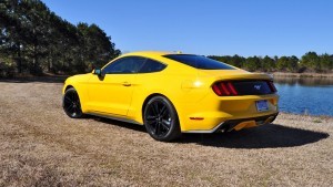 2015 Ford Mustang EcoBoost in Triple Yellow 26