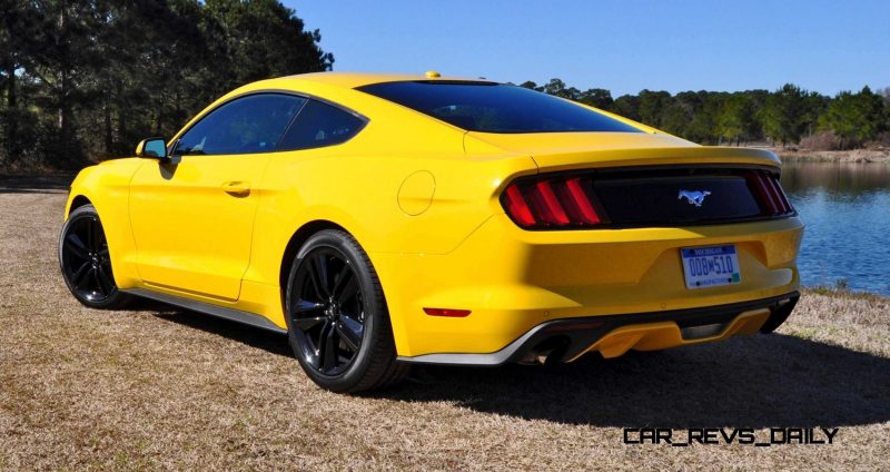 2015 Ford Mustang EcoBoost in Triple Yellow 27