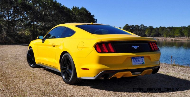 2015 Ford Mustang EcoBoost in Triple Yellow 28