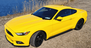 2015 Ford Mustang EcoBoost in Triple Yellow