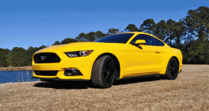 2015 Ford Mustang EcoBoost in Triple Yellow 333