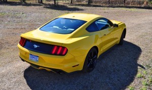 2015 Ford Mustang EcoBoost in Triple Yellow 40