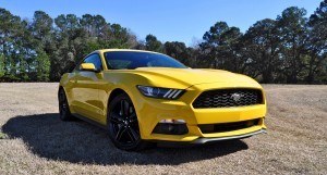 2015 Ford Mustang EcoBoost in Triple Yellow 41