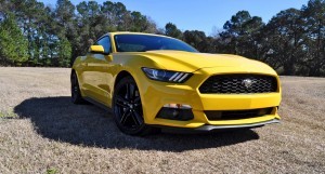 2015 Ford Mustang EcoBoost in Triple Yellow 42