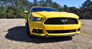 2015 Ford Mustang EcoBoost in Triple Yellow 44