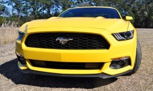 2015 Ford Mustang EcoBoost in Triple Yellow 48