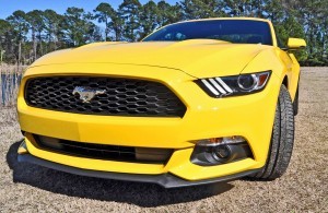 2015 Ford Mustang EcoBoost in Triple Yellow 49