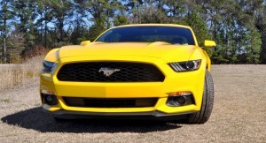 2015 Ford Mustang EcoBoost in Triple Yellow 5