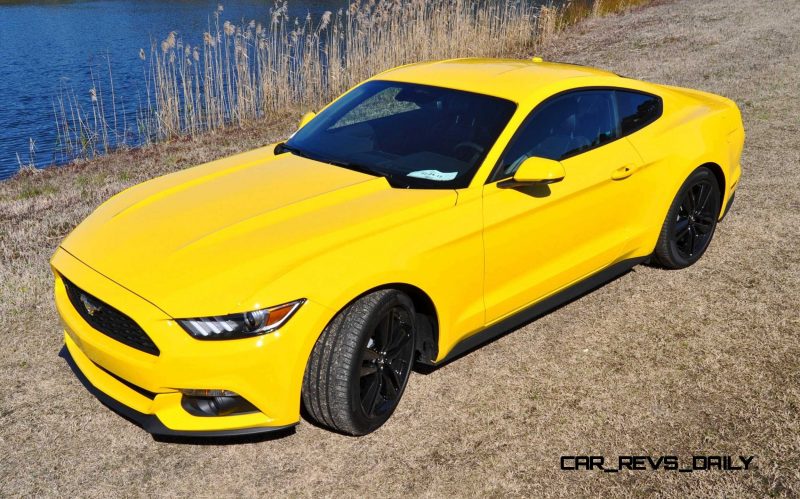 2015 Ford Mustang EcoBoost in Triple Yellow 51