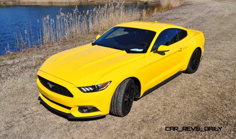 2015 Ford Mustang EcoBoost in Triple Yellow 52