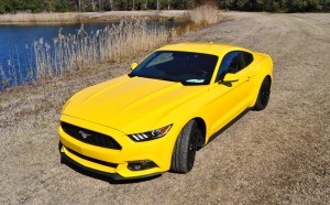 2015 Ford Mustang EcoBoost in Triple Yellow 53