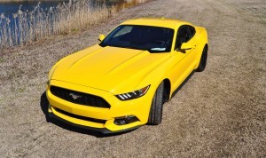 2015 Ford Mustang EcoBoost in Triple Yellow 55