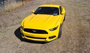2015 Ford Mustang EcoBoost in Triple Yellow 57
