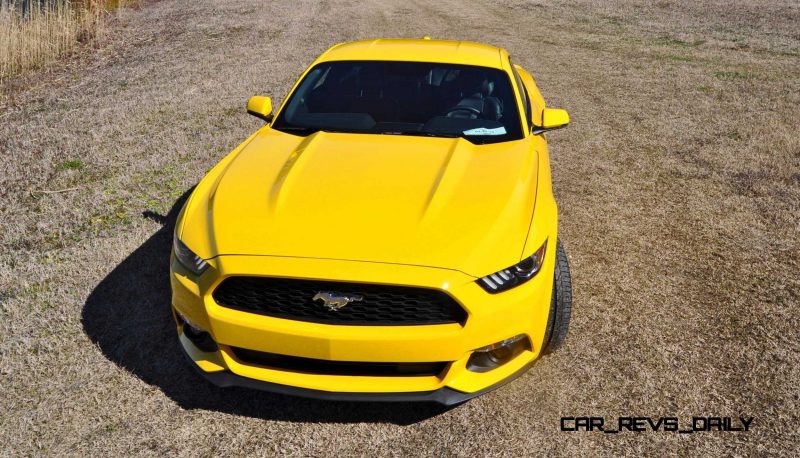 2015 Ford Mustang EcoBoost in Triple Yellow 58