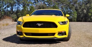 2015 Ford Mustang EcoBoost in Triple Yellow 6