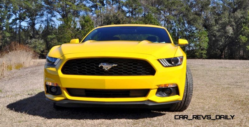 2015 Ford Mustang EcoBoost in Triple Yellow 6