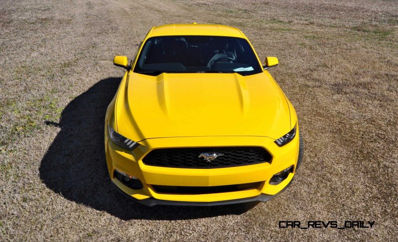 2015 Ford Mustang EcoBoost in Triple Yellow 60