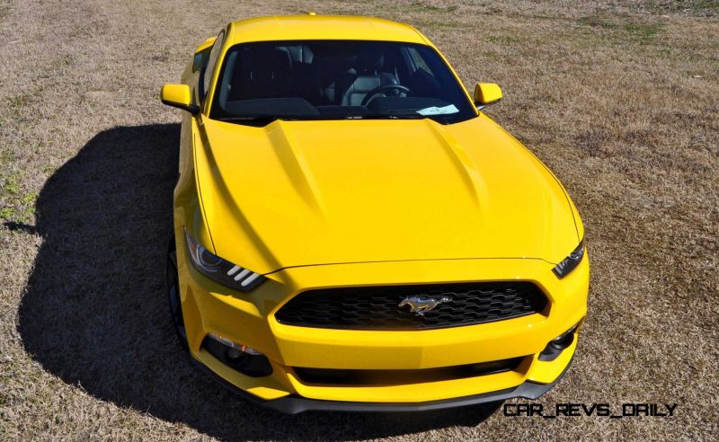 2015 Ford Mustang EcoBoost in Triple Yellow 61