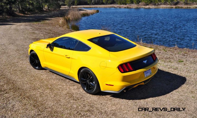 2015 Ford Mustang EcoBoost in Triple Yellow 66