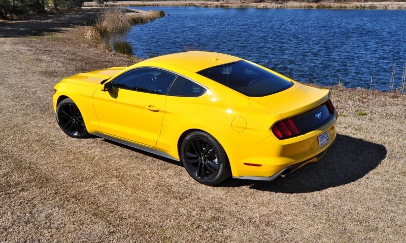 2015 Ford Mustang EcoBoost in Triple Yellow 67