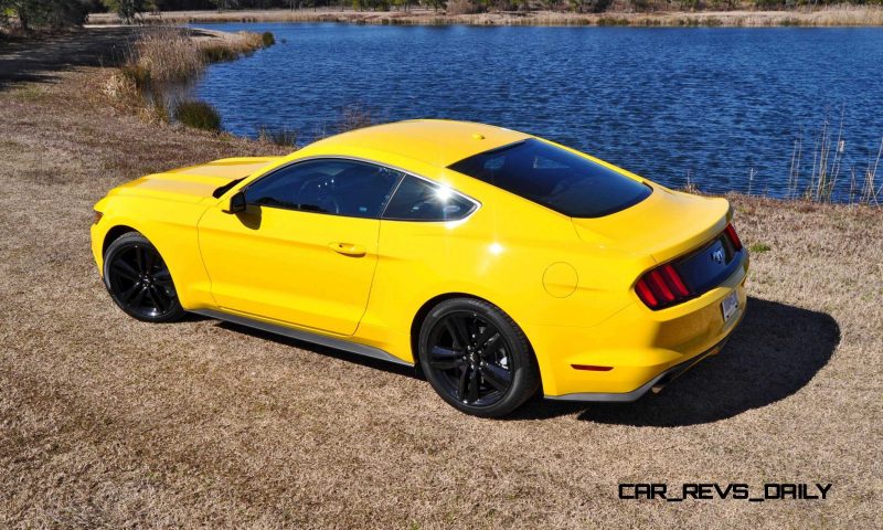 2015 Ford Mustang EcoBoost in Triple Yellow 68