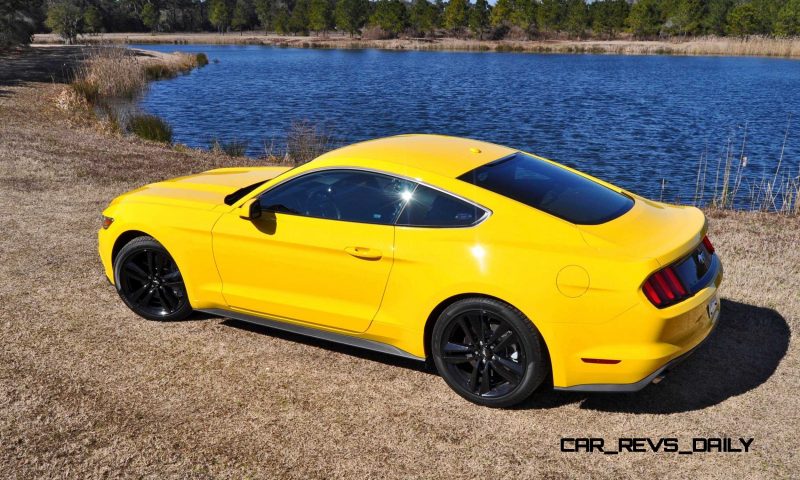 2015 Ford Mustang EcoBoost in Triple Yellow 69