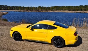 2015 Ford Mustang EcoBoost in Triple Yellow 71