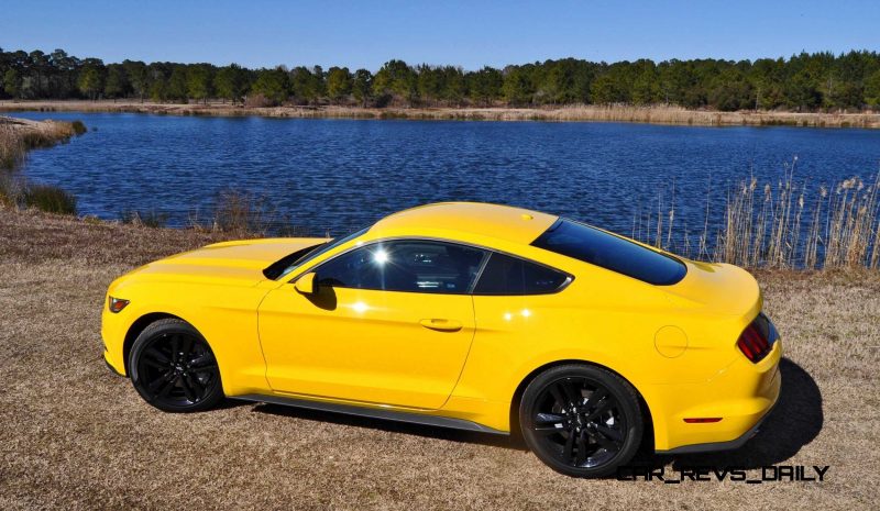 2015 Ford Mustang EcoBoost in Triple Yellow 71