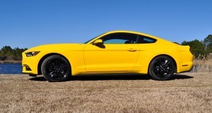 2015 Ford Mustang EcoBoost in Triple Yellow 73
