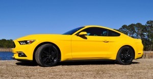 2015 Ford Mustang EcoBoost in Triple Yellow 75