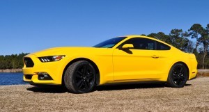 2015 Ford Mustang EcoBoost in Triple Yellow 76