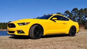 2015 Ford Mustang EcoBoost in Triple Yellow 77